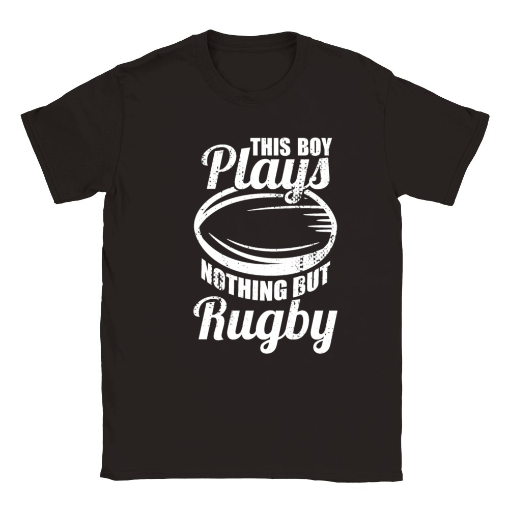 Rugby Boy Classic Kids Crewneck T-shirt