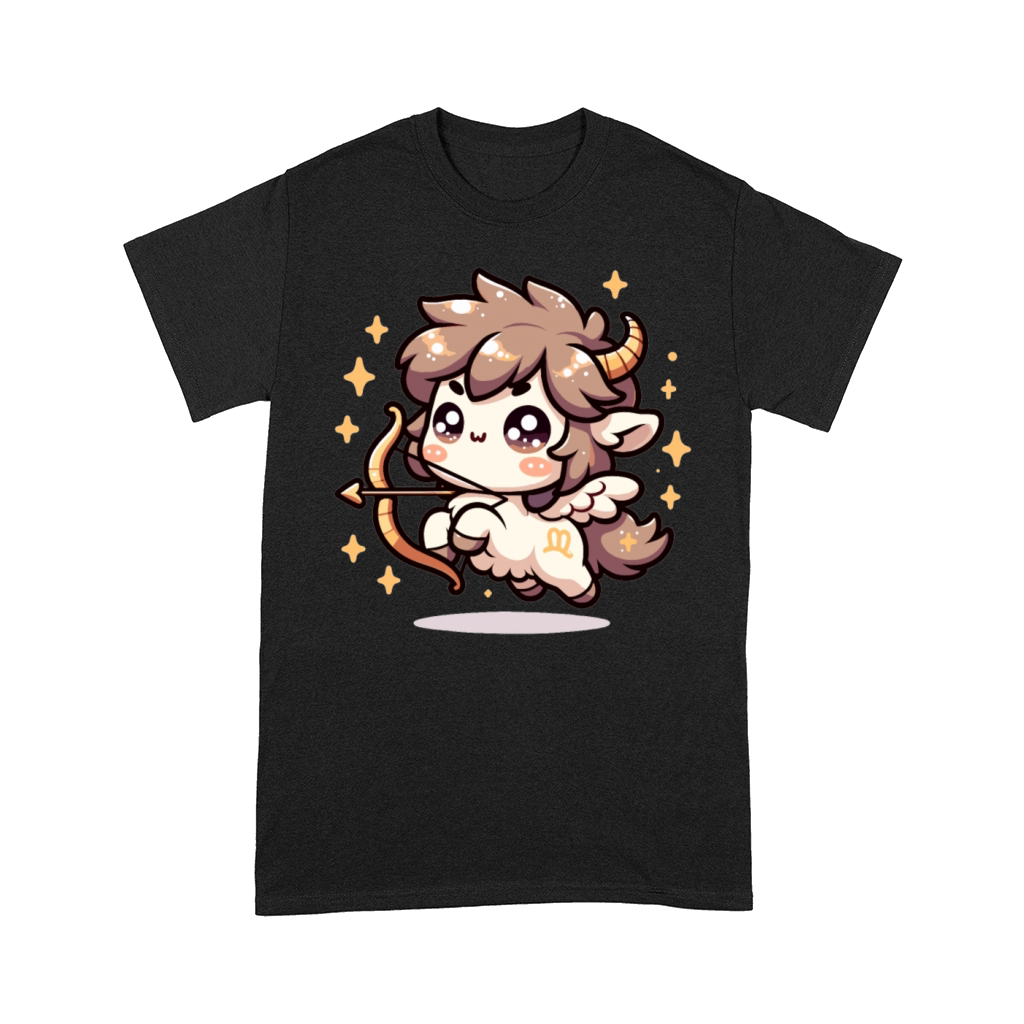 Sagittarius Zodiac Sign Kawaii Character Astrology Comfort T-shirt