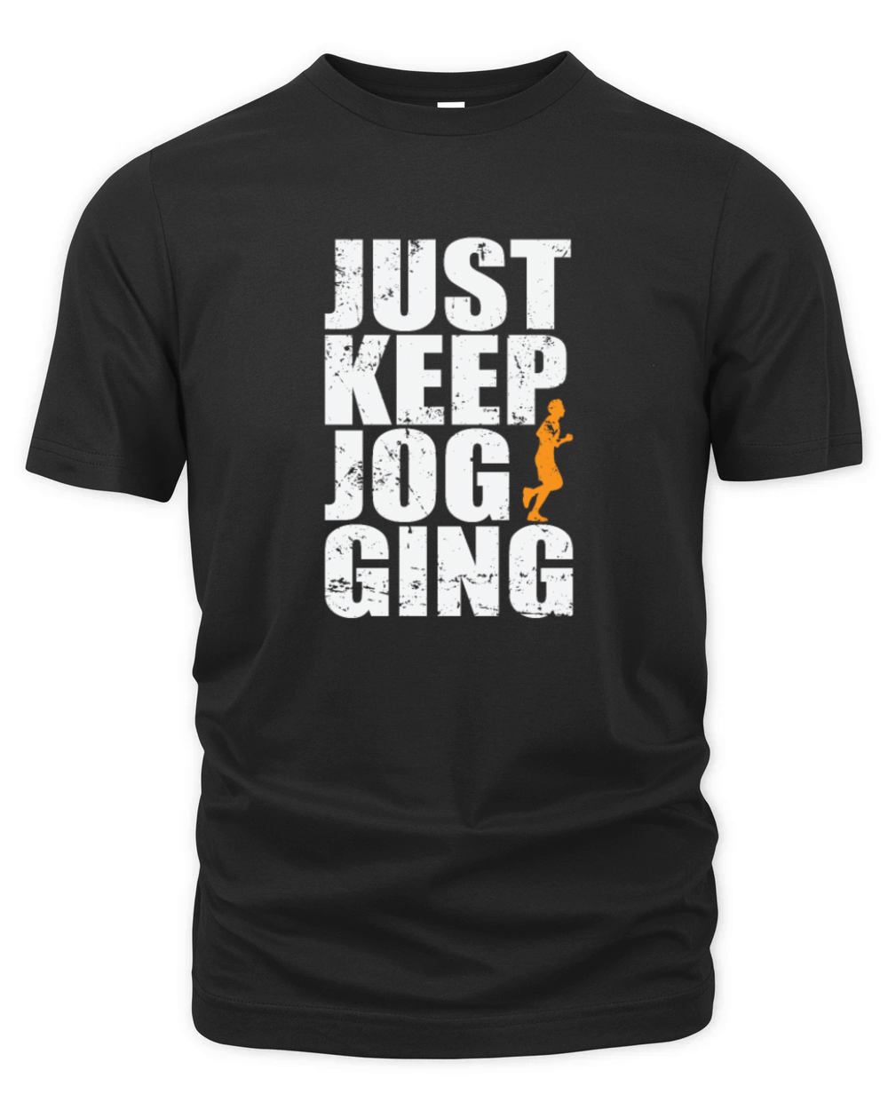 Just Keep Jogging Fitness Sport Running Organic Unisex T-shirt