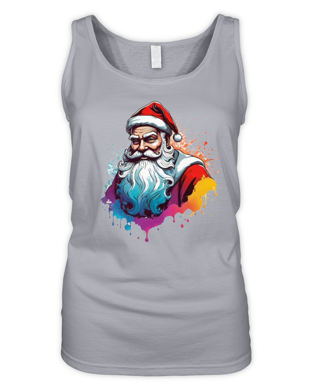 Santa Claus Organic Women's Tank Top