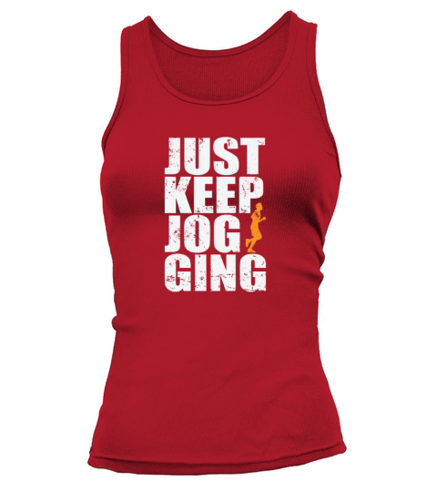 Just Keep Jogging Fitness Sport Running Tank top Woman
