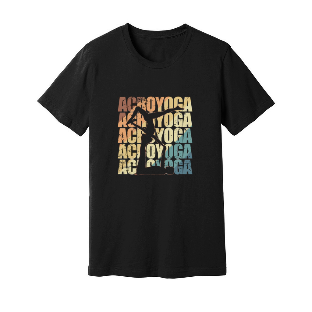Acroyoga Sport Fitness Balance Unisex Jersey Tee