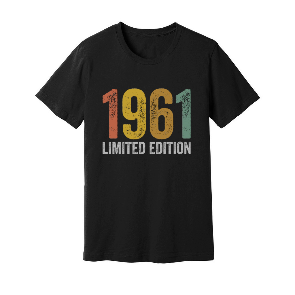 Birthday 1961 Limited Edition Unisex Jersey Tee