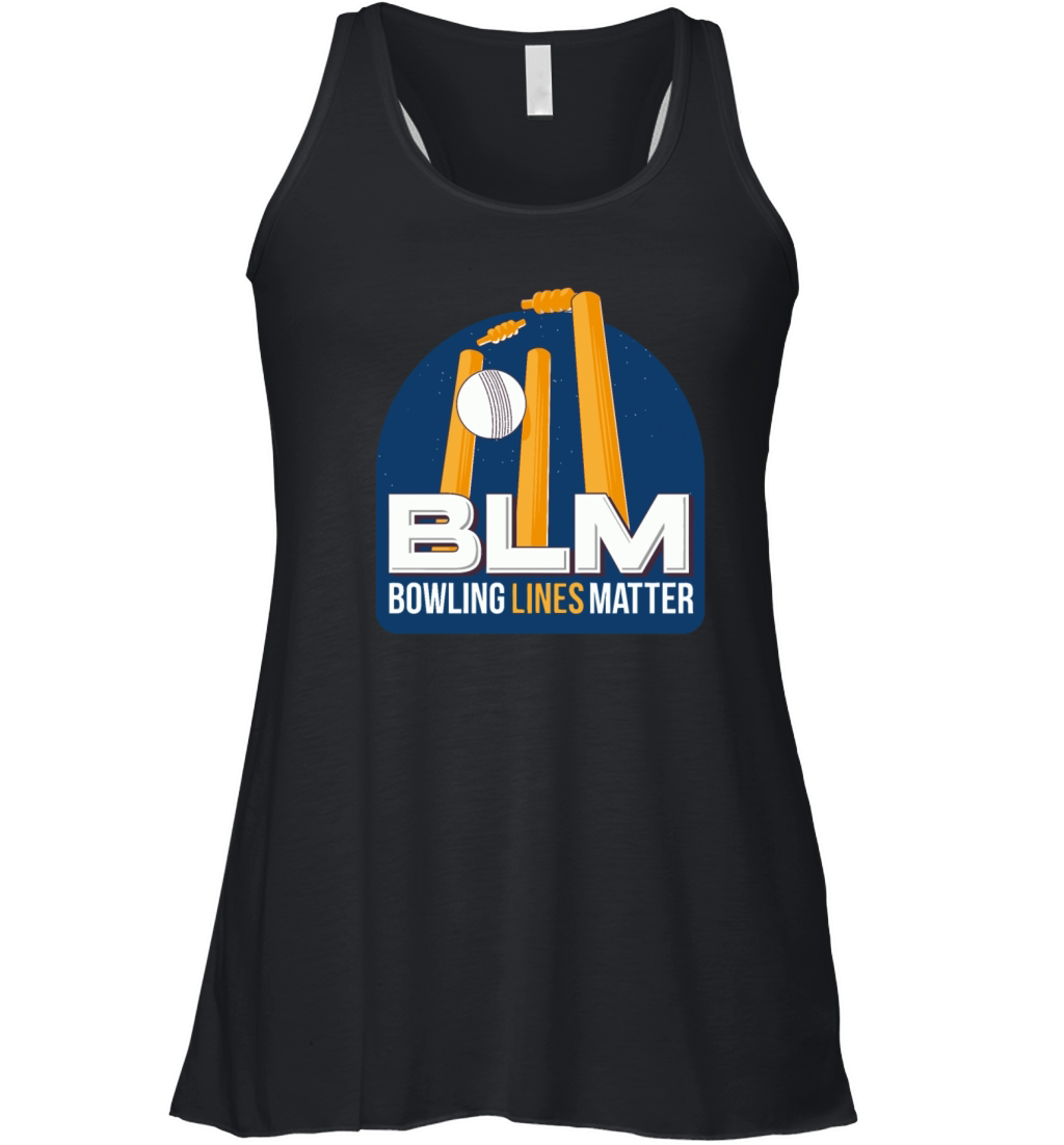 BLM Bowling Lines Matter Women's Flowy Tank Top
