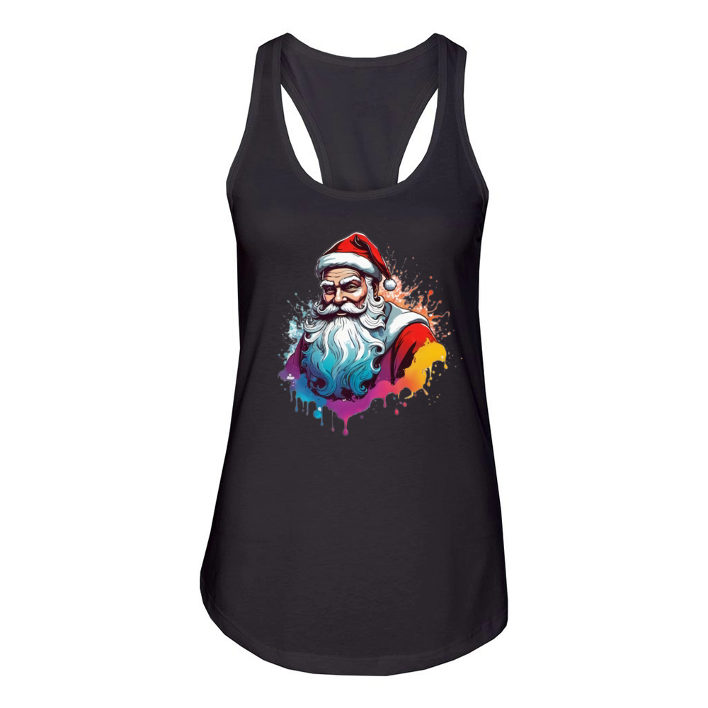 Santa Claus Women's Racerback Tank