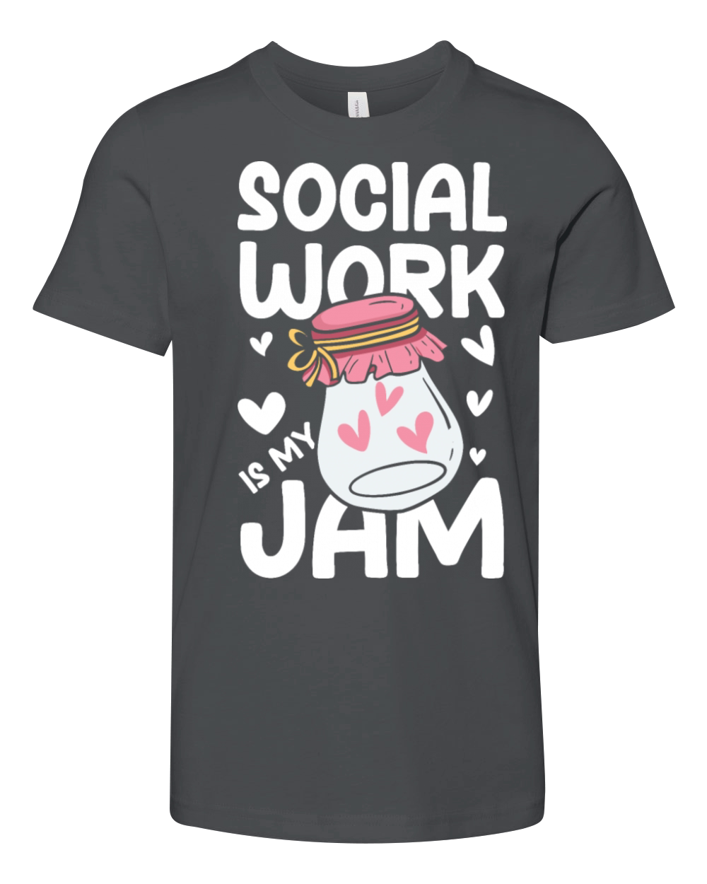 Social Worker Is My Jam for a Social Worker Youth Unisex Jersey Tee