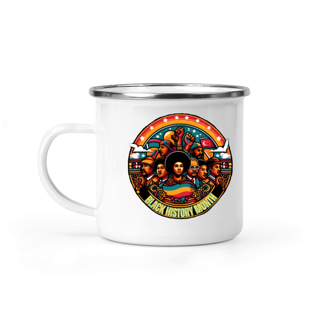 Celebrating Black History and Culture Camping Mug