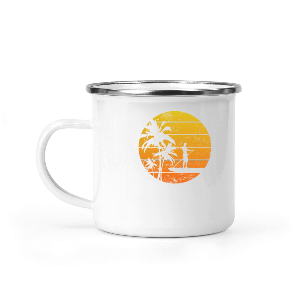 Vacation and SUP Stand up Paddle Balance Camping Mug