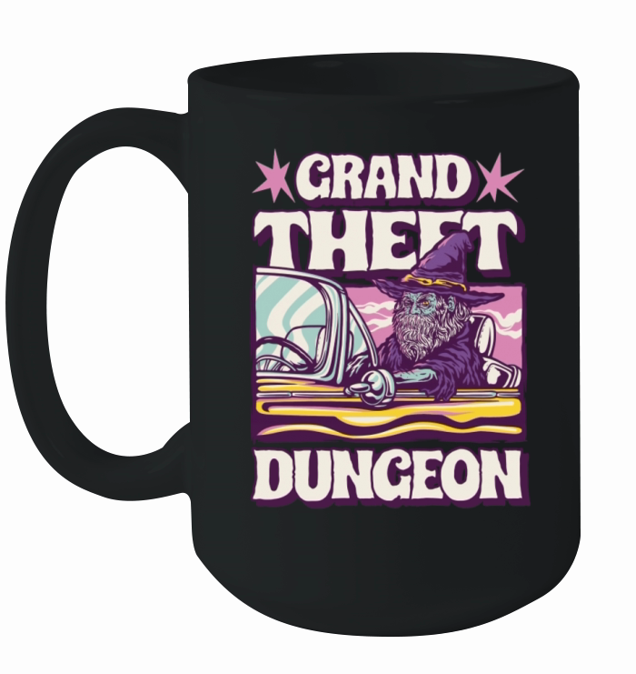 Grand Theft Dungeon Ceramic Mug