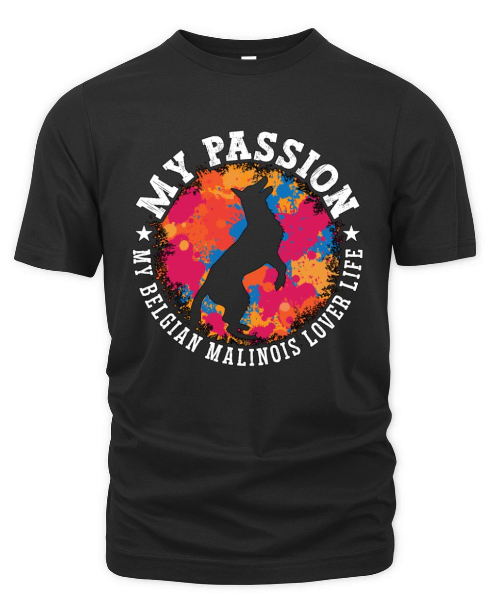 Belgian Malinois Lover My Passion My Working Dog Organic Unisex T-shirt
