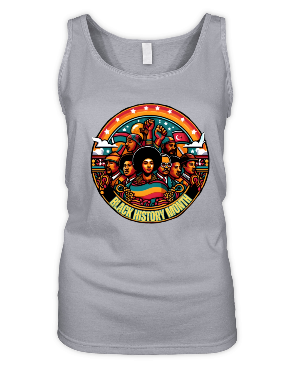 Celebrating Black History and Culture Organic Women's Tank Top