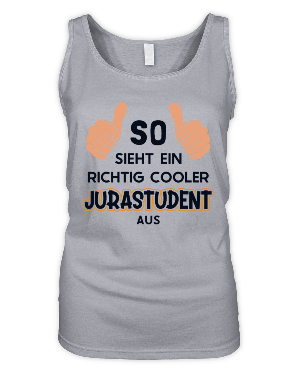 So sieht ein cooler Jurastudent aus Law School Organic Women's Tank Top
