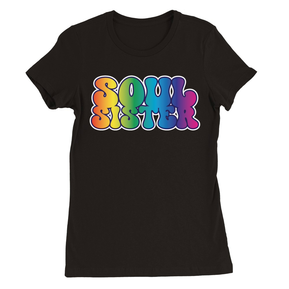 Soul Sister Vintage Premium Womens Crewneck T-shirt