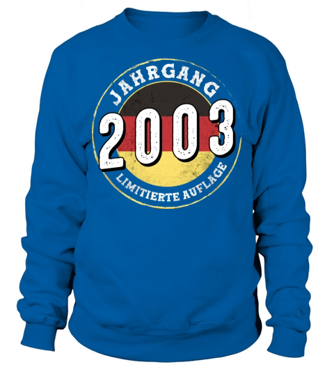Das Beste aus 2003 limitierte Auflage 21st Sweatshirt Unisex