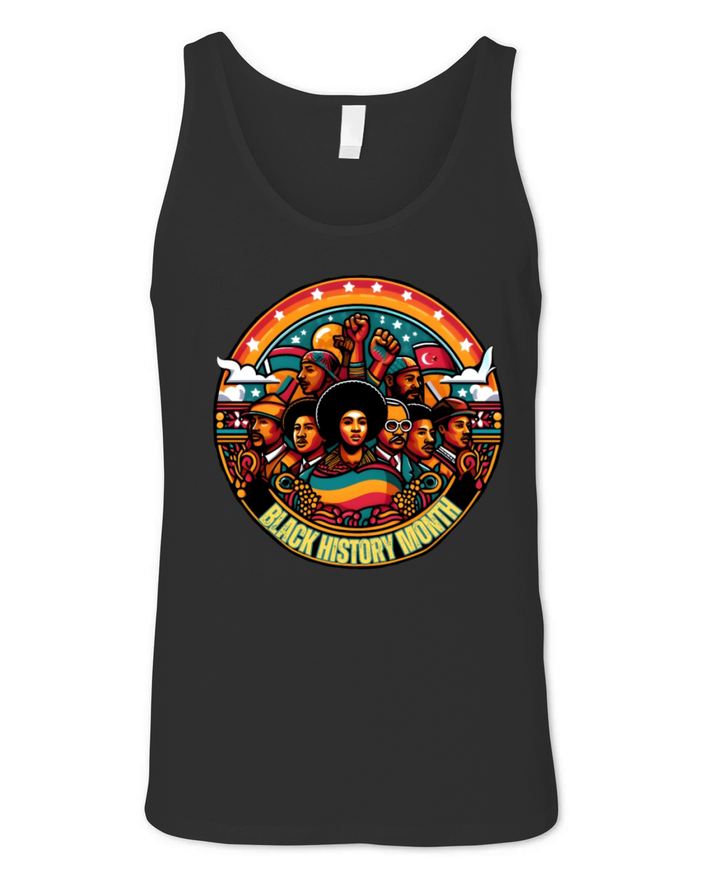 Celebrating Black History and Culture Unisex Jersey Tank