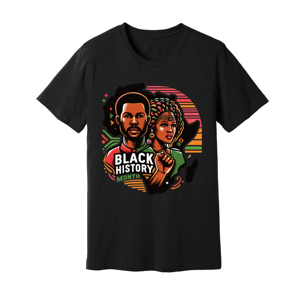 Black History Month - African Rhythms Unisex Jersey Tee