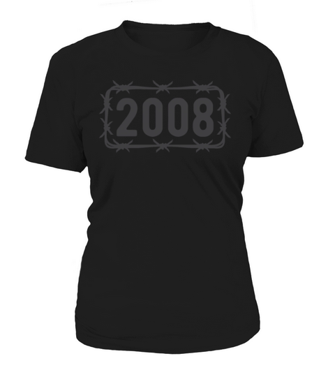 Birthday Vintage 2008 Barbed Wire Women's T-Shirt