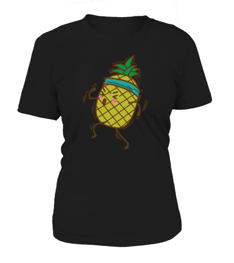 Pineapple goes jogging or running sweet Fruit Women's T-Shirt