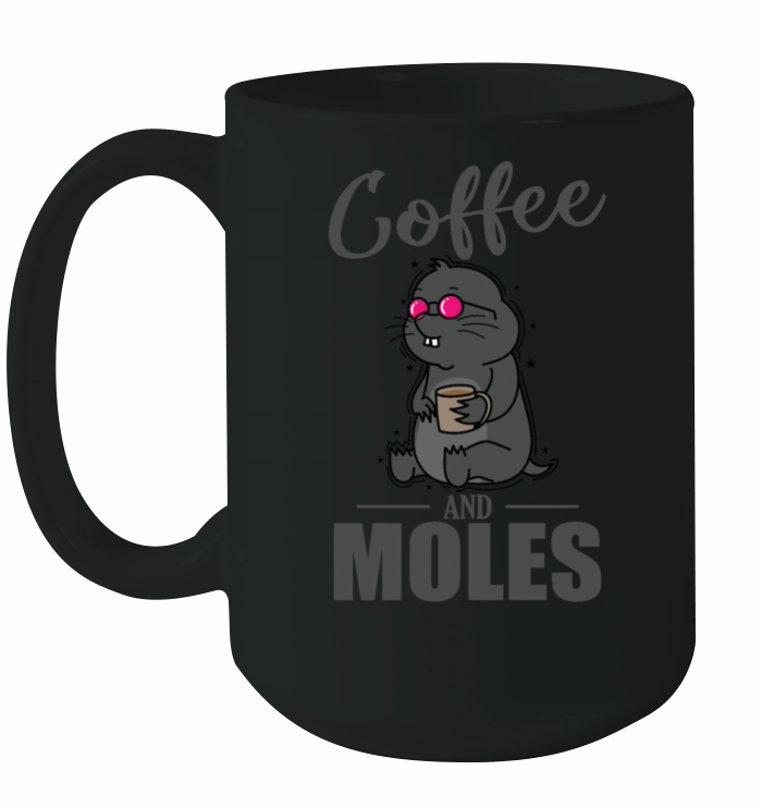 Mole Animal Mound Ceramic Mug