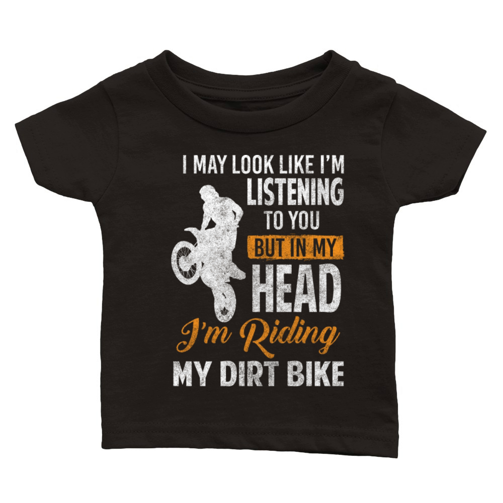 Dirt Bike Dirt Classic Baby Crewneck T-shirt