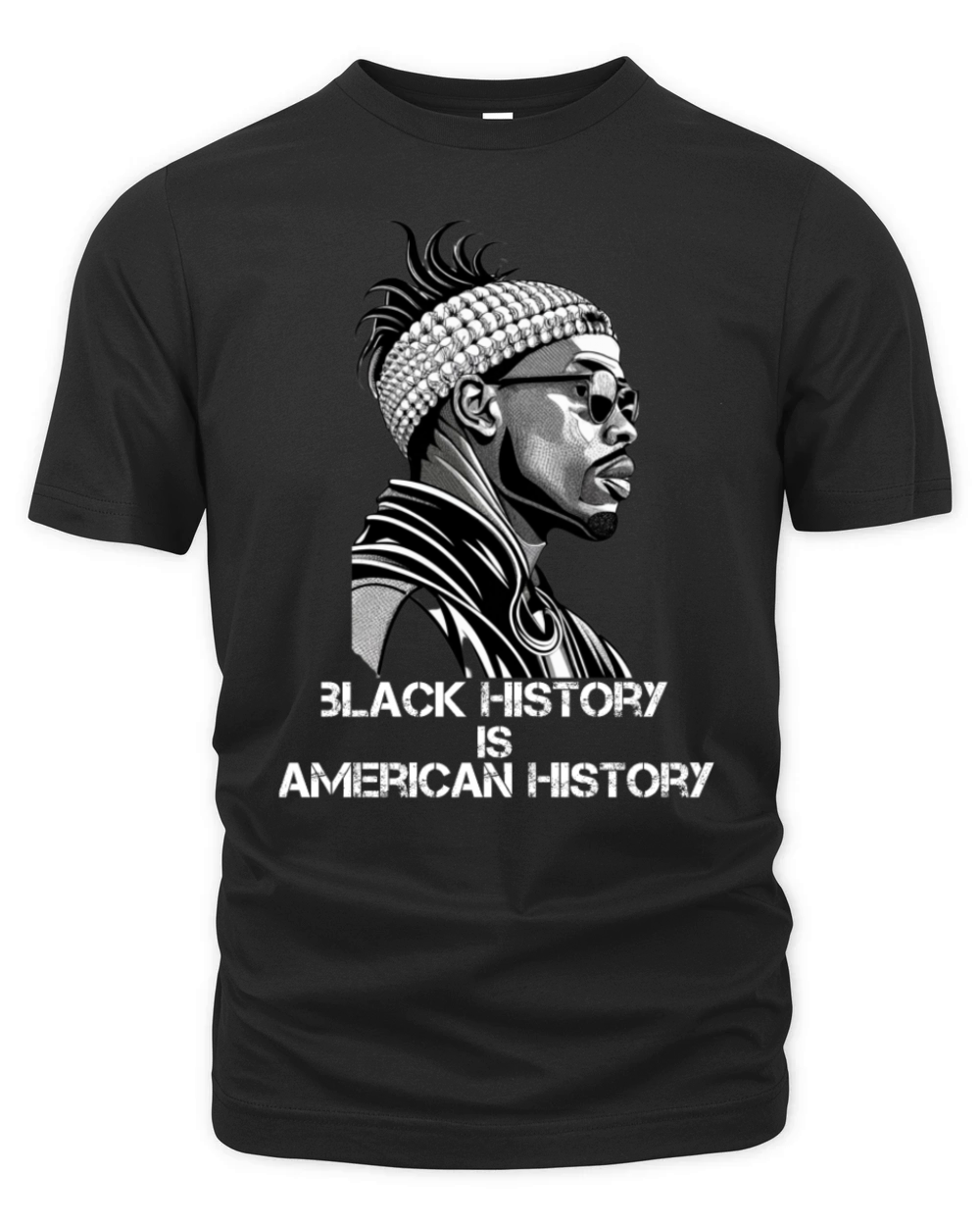 black history is american history t-shirt design Organic Unisex T-shirt