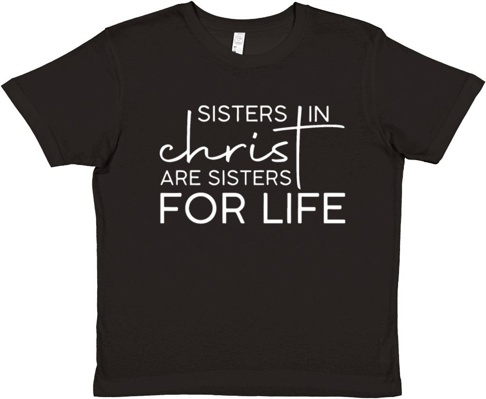 SISTERS IN chris ARE SISTER FOR LIFe Premium Kids Crewneck T-shirt