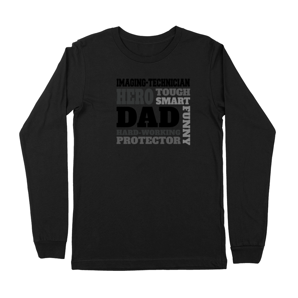 Daddy job funny Quote Dad imaging-technician Premium Long Sleeve