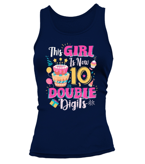 The Girl Is Now 10 Double Digits Tank top Woman