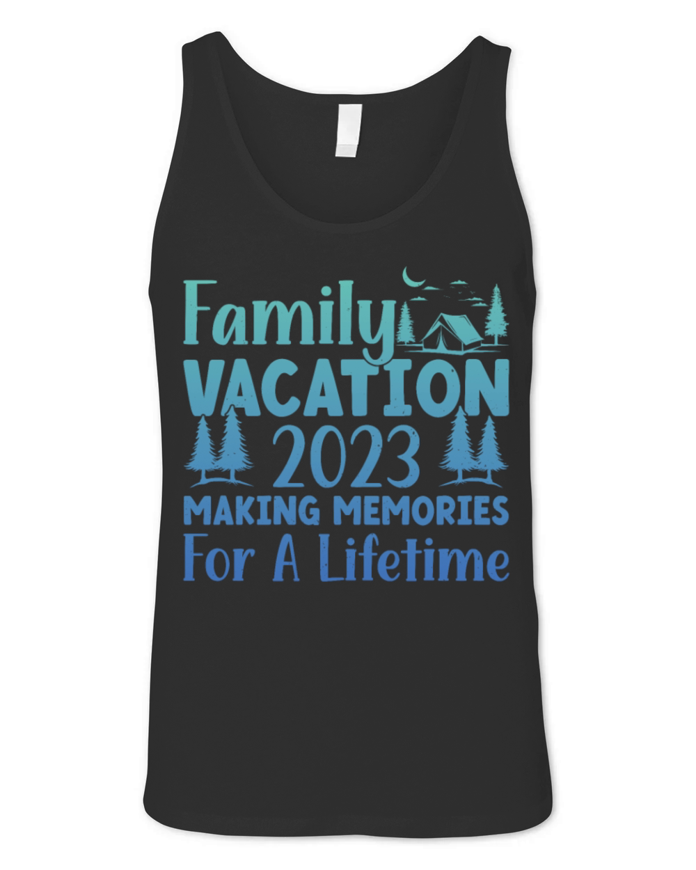 Summer Family Vacation Making Memories Unisex Jersey Tank