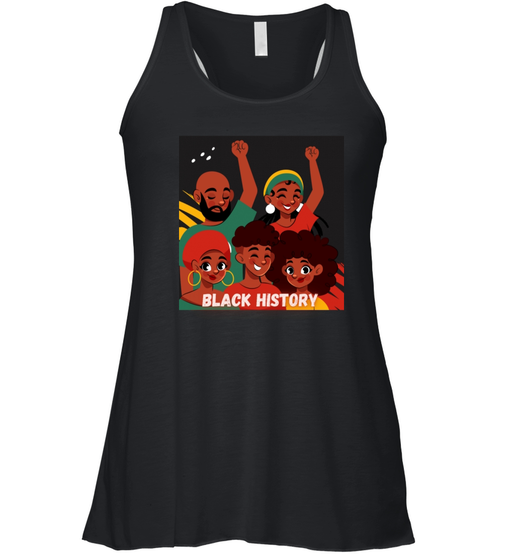 Black History Shirts Women's Flowy Tank Top