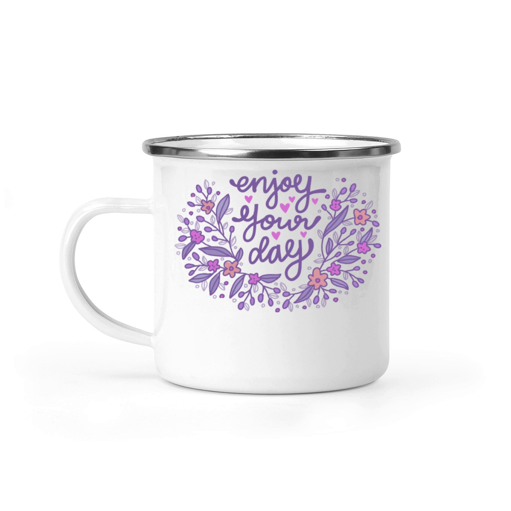 enjoy your day Camping Mug
