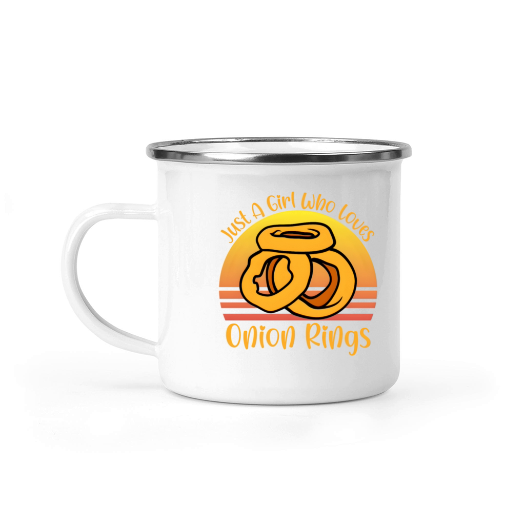 Onion Ring Just A Who Loves Onion Rings Camping Mug