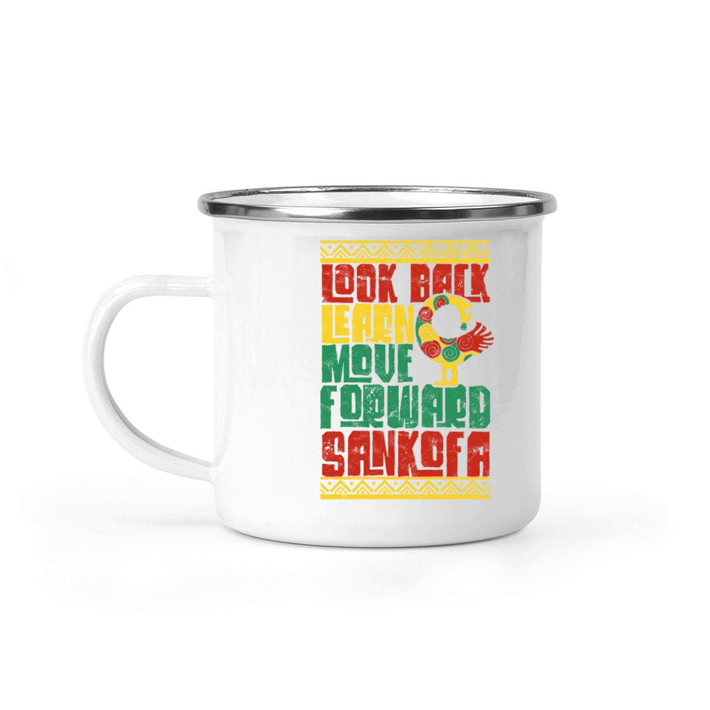 Sankofa Adinkra Black History Camping Mug