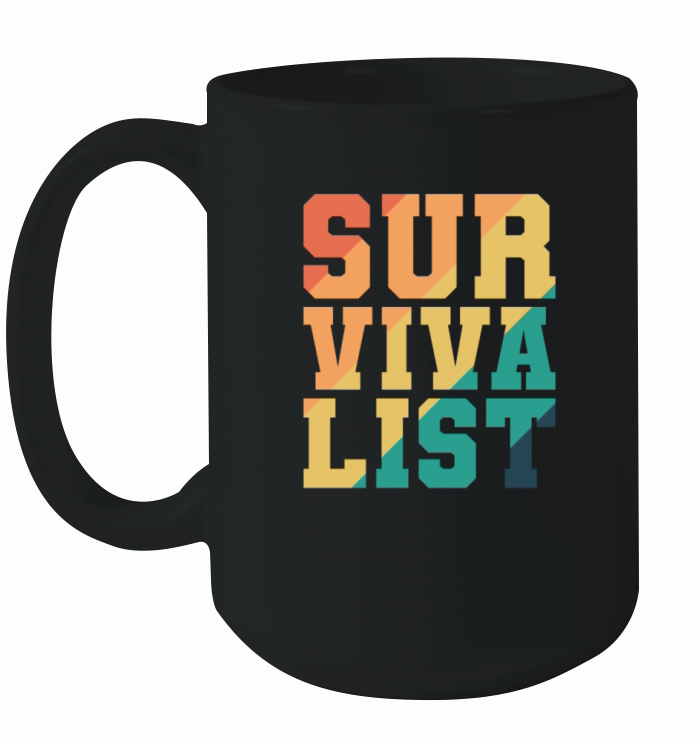 Survivalist Activity Wilderness Campfire Ceramic Mug