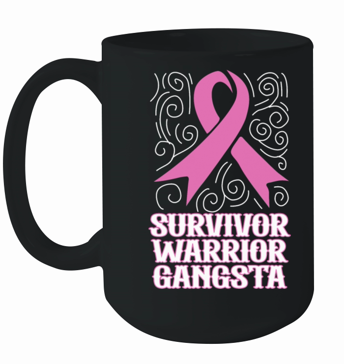 SURVIVOR WARRIOR GANGSTA Ceramic Mug