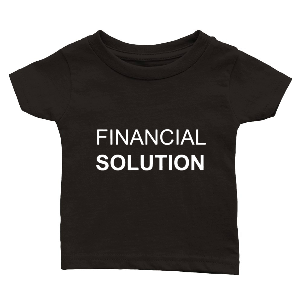 Financial Solution Classic Baby Crewneck T-shirt