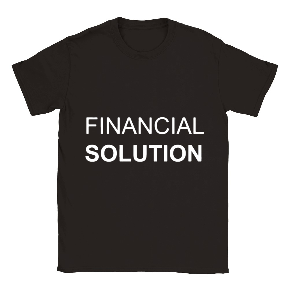 Financial Solution Classic Kids Crewneck T-shirt