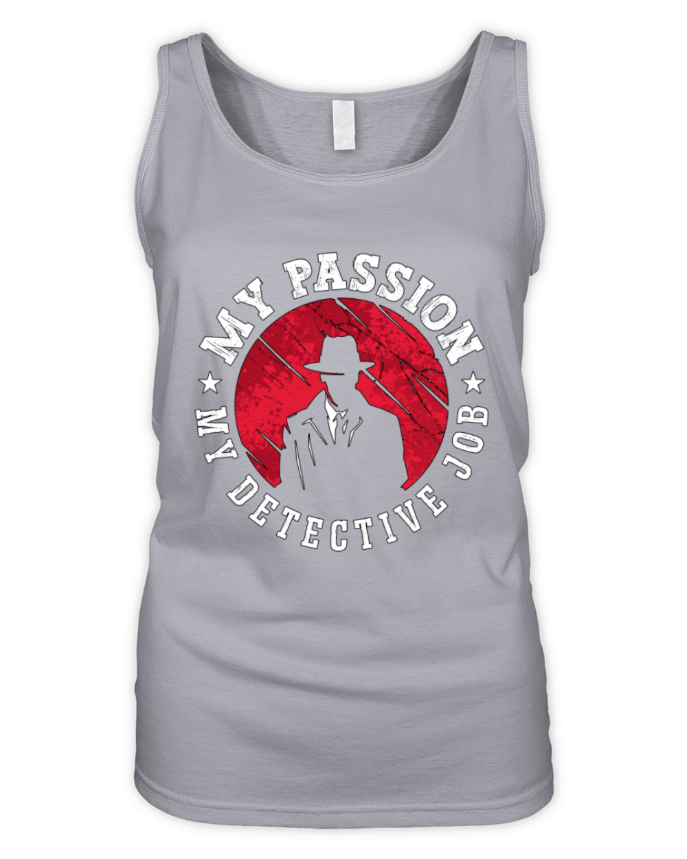 Detective My Passion My Detective Job Investigator Organic Women's Tank Top