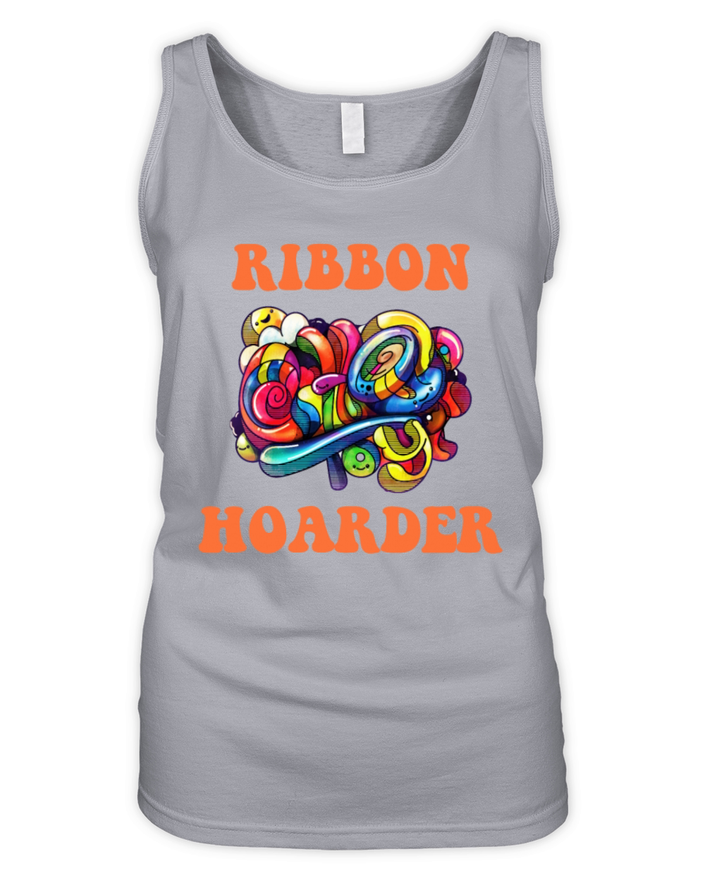 Ribbon Hoarder Organic Women's Tank Top