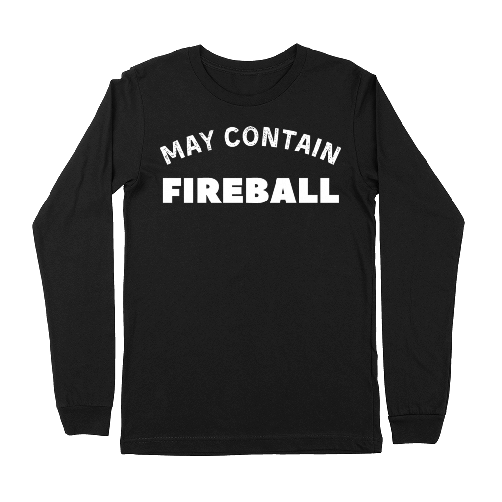 May Contain Fireball vintage Drinker Premium Long Sleeve
