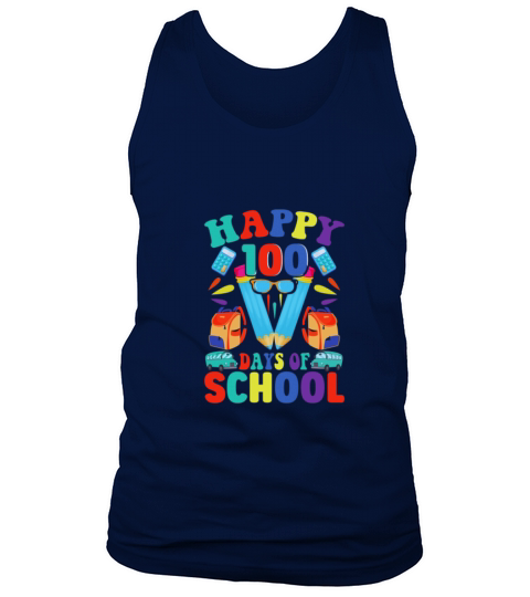 100 days of school Tank Top Unisex