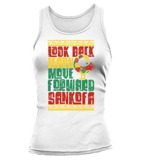 Sankofa Adinkra Black History Tank top Woman