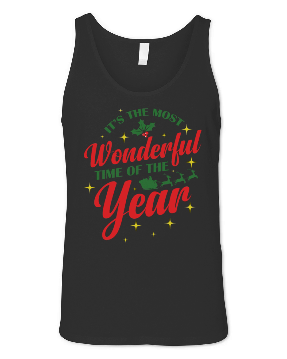 Its the most Wonderful Time of the Year Unisex Jersey Tank