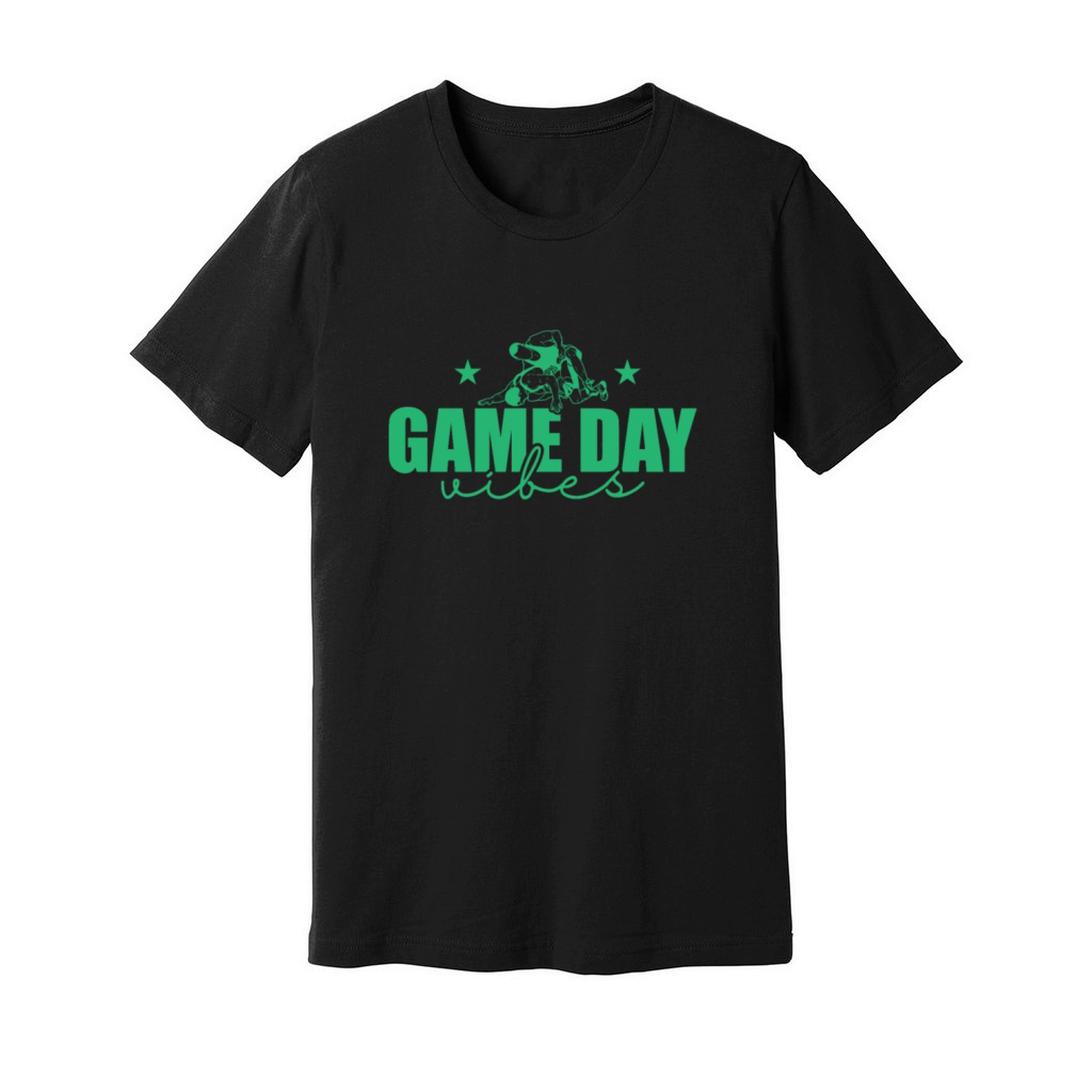 Game Day Vibes Show Story Ring Unisex Jersey Tee