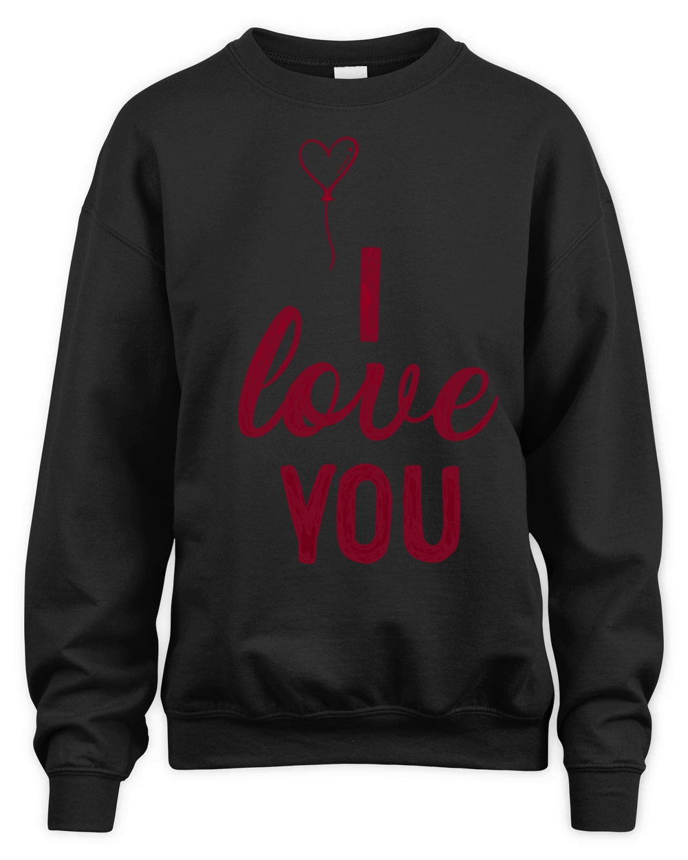 i love you Unisex Premium Crewneck Sweatshirt