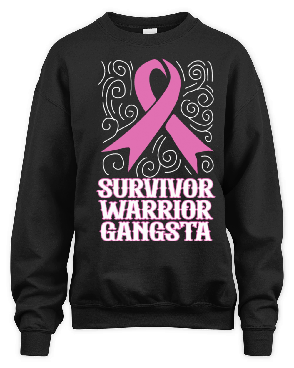 SURVIVOR WARRIOR GANGSTA Unisex Premium Crewneck Sweatshirt