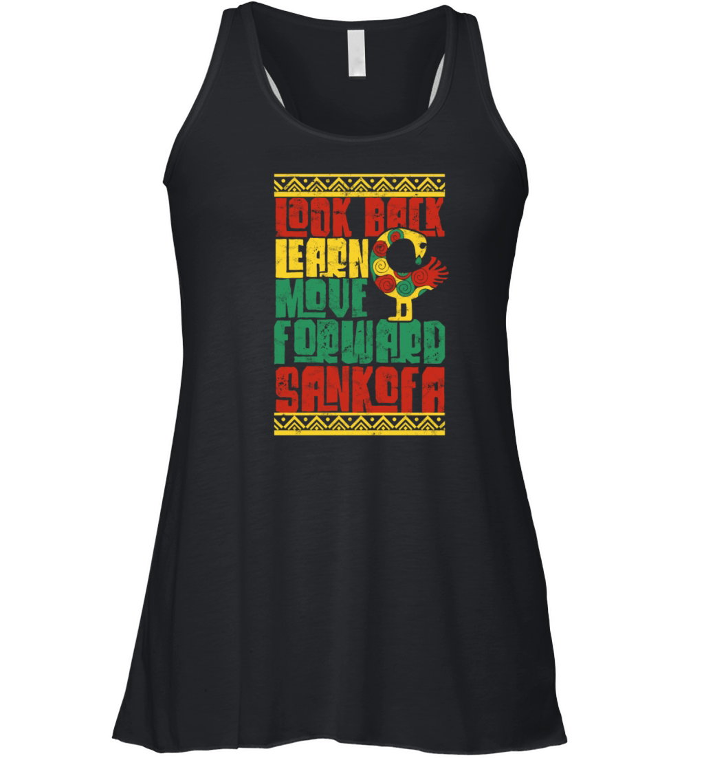 Sankofa Adinkra Black History Women's Flowy Tank Top