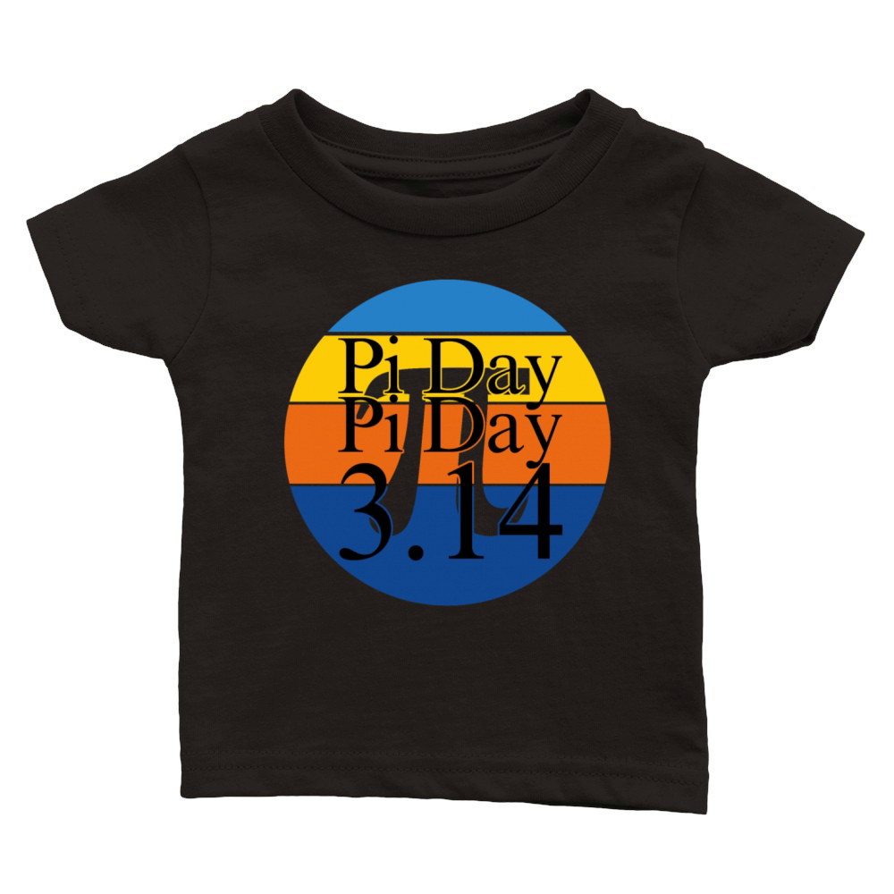 VINTAGE PI DAY Classic Baby Crewneck T-shirt