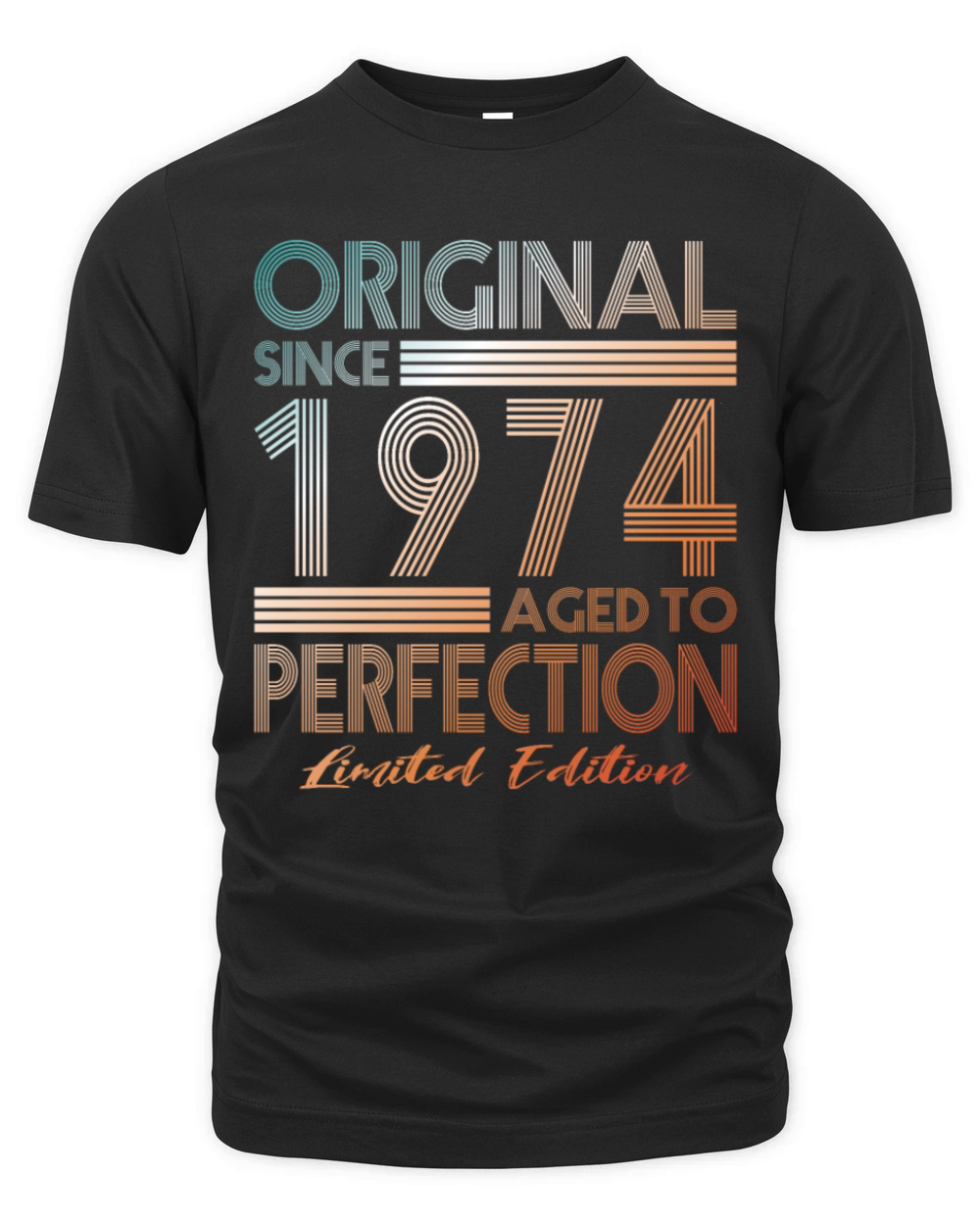 50th birthday vintage 1974 original since 1974 Organic Unisex T-shirt