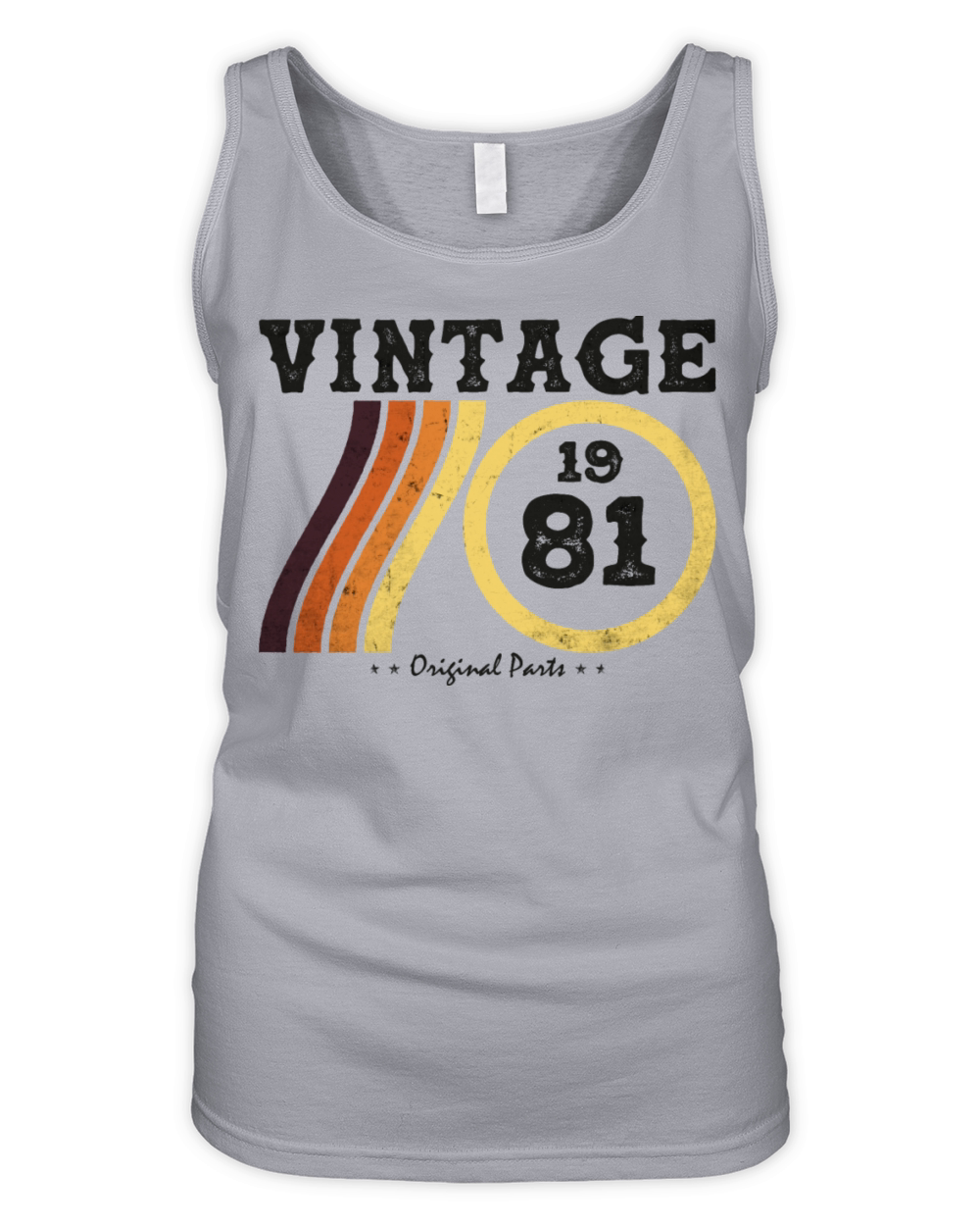 Retro Vintage 1981 - Classic Limited Edition 43 Organic Women's Tank Top